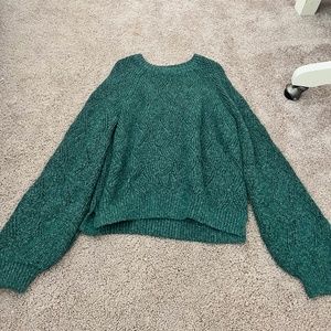 Old Navy Green Knit Sweater